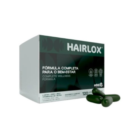 Hairlox Revitalizante Cabelo E Unhas X 120...