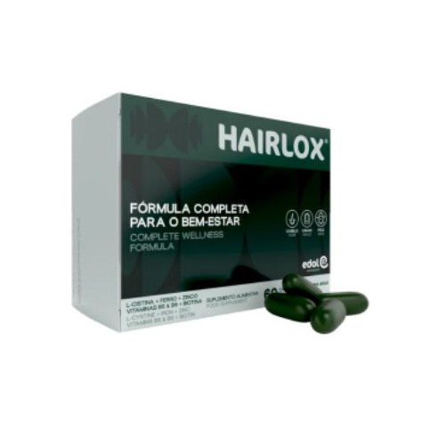 Hairlox 60 Cápsulas de Gelatina Mole