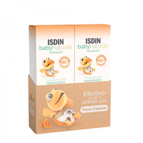 ISDIN Baby Naturals Muda de Fralda Zn40 2x100ml