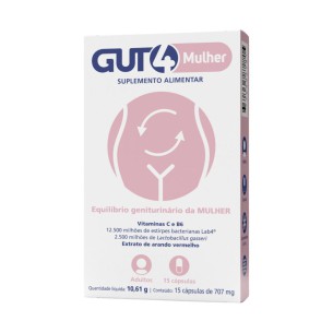 Gut4 Mulher Caps X15