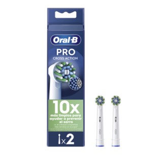 Oral B Cross Action Recarga Escova Elétrica X2