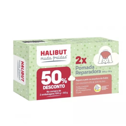 Halibut Muda Da Fralda Pomada Reparadora 100g +...