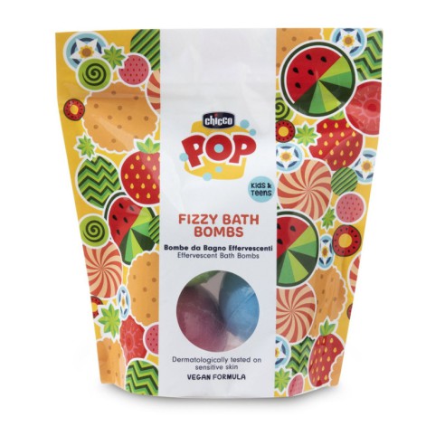 Chicco Pop Bombas Banho Efervescentes Pack 3